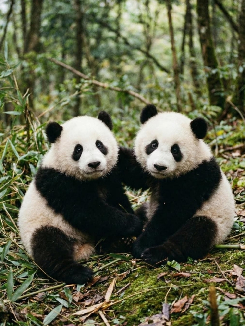 Custom Fridge Magnet Panda Bears Wildlife Home Kitchen Decor